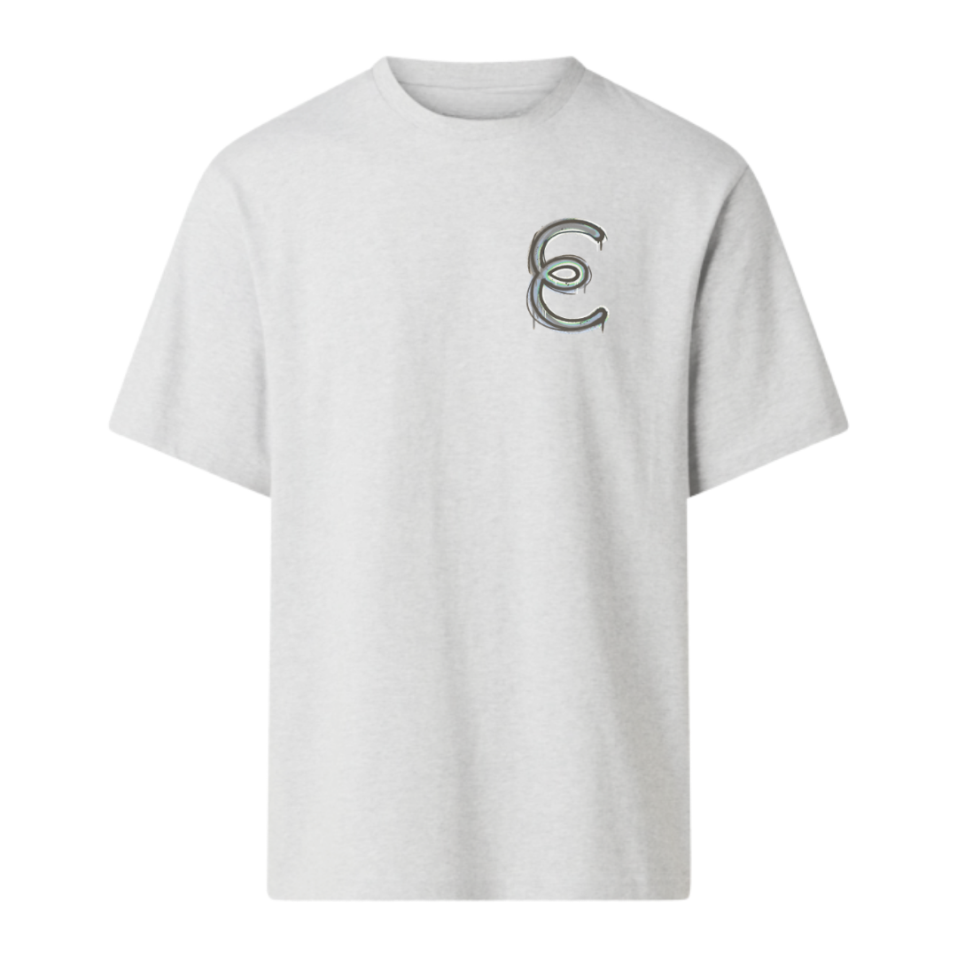 Graffiti T Shirt Light Grey