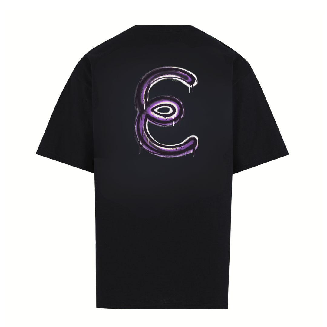 Graffiti T Shirt Black