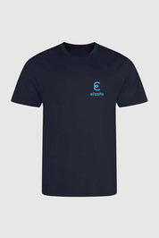 Cool - Tek Tee - Arctic Blue Ocean Logo (Limited Edition) - Elasto Tackle