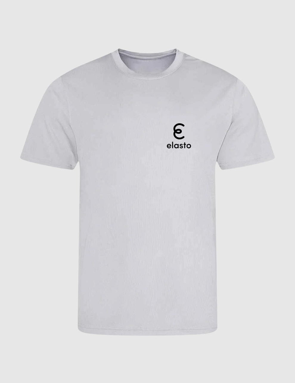 Cool - Tek Tee - Cool Grey - Midnight Logo - Elasto Tackle