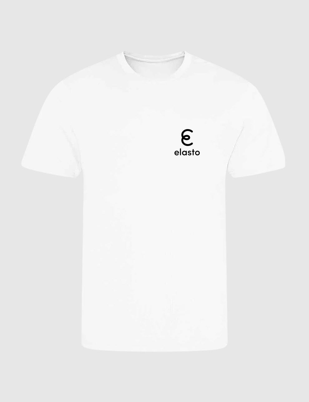 Cool - Tek Tee - Ice White - Midnight Logo - Elasto Tackle