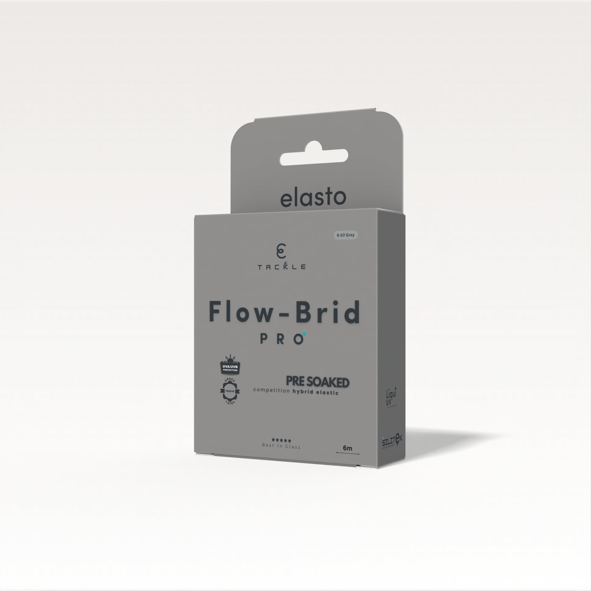 Flow - Brid PRO - COOL WATER - GREY 6 - 10 - Elasto Tackle
