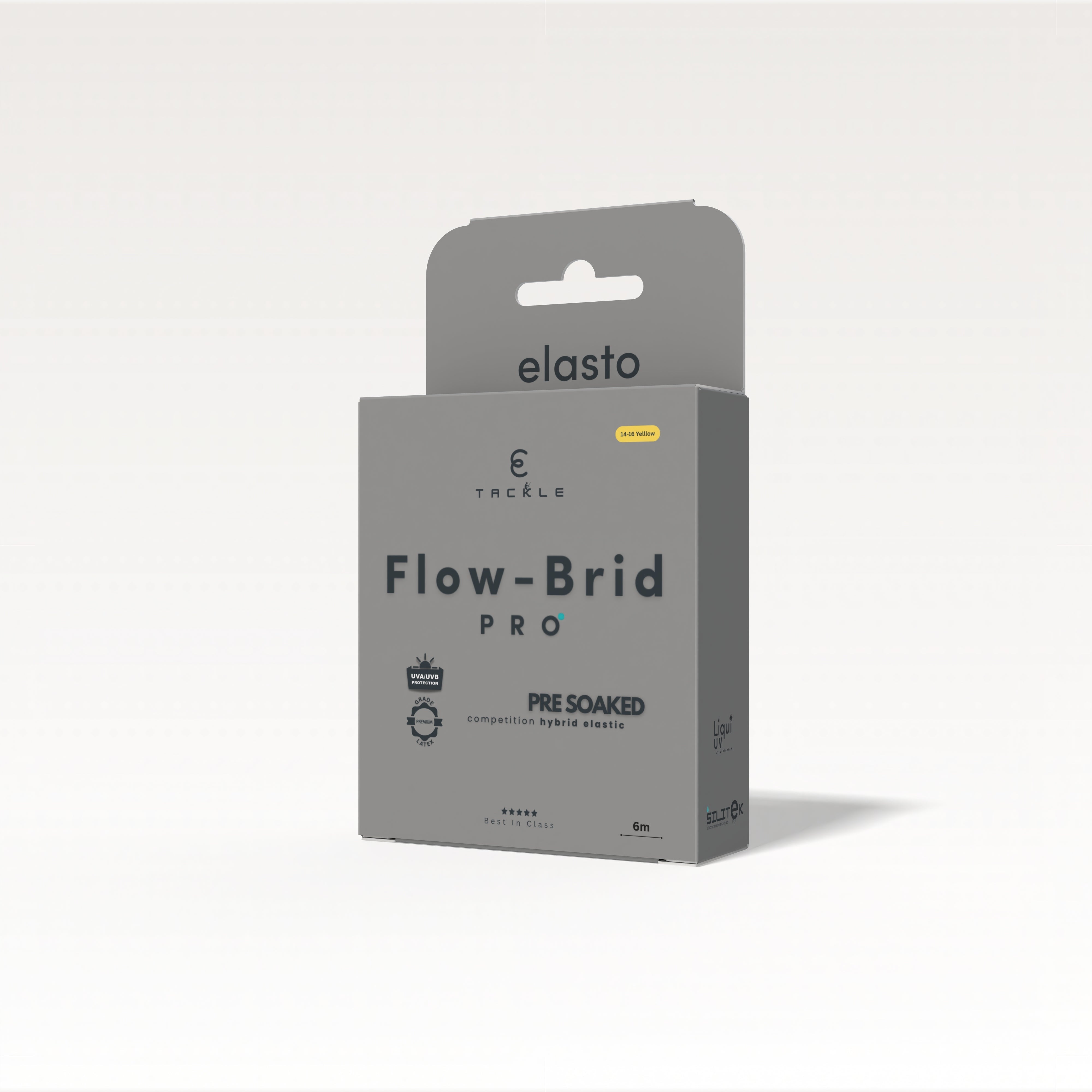 Flow - Brid PRO Yellow 2.035mm (14 - 16) - Elasto Tackle