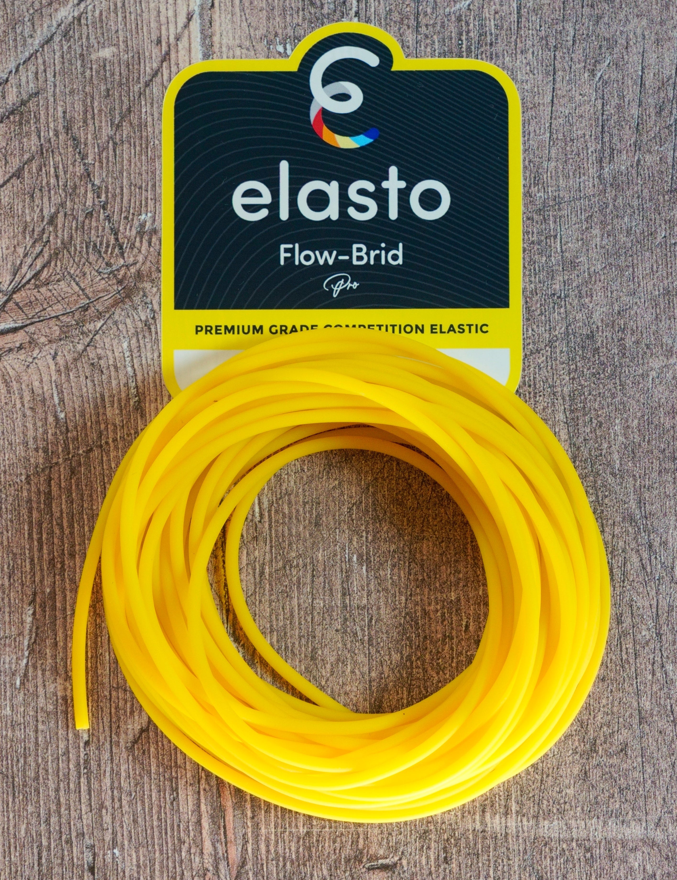 Flow - Brid PRO Yellow 2.2mm (14 - 16) - Elasto Tackle
