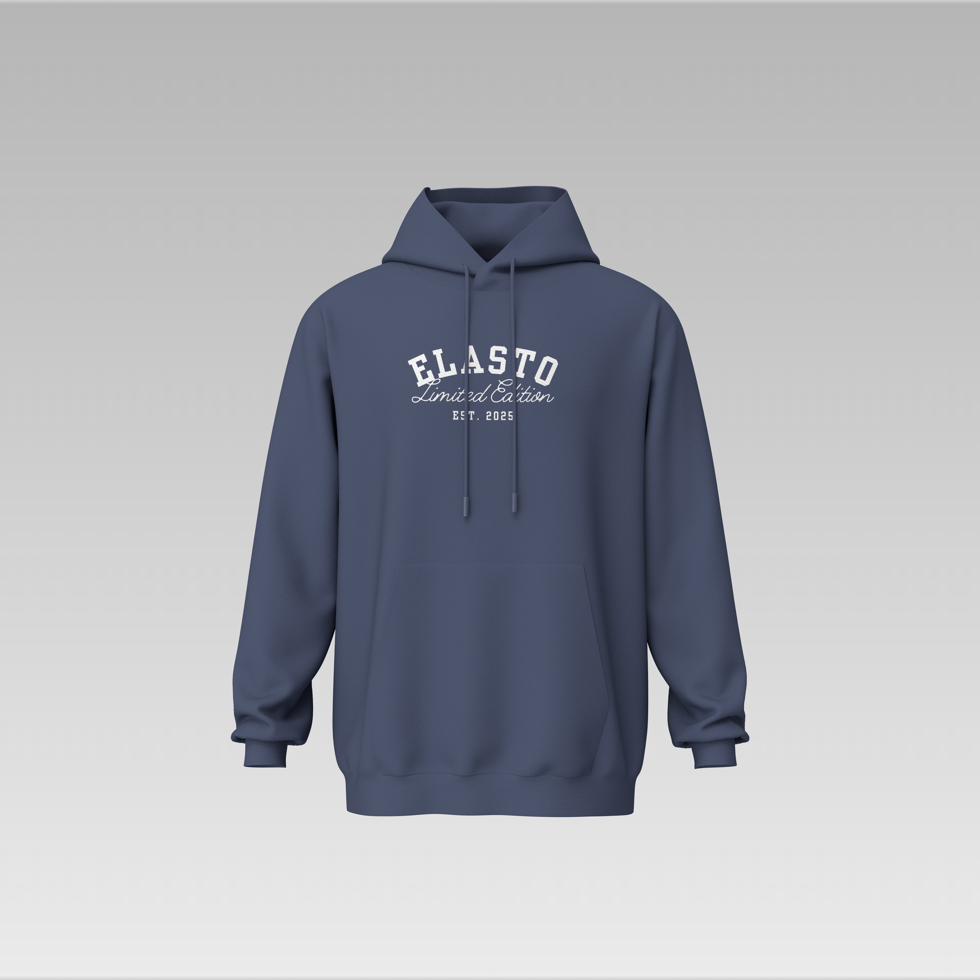 Harvard Logo - Hoodie (Indian Ink) - Elasto Tackle