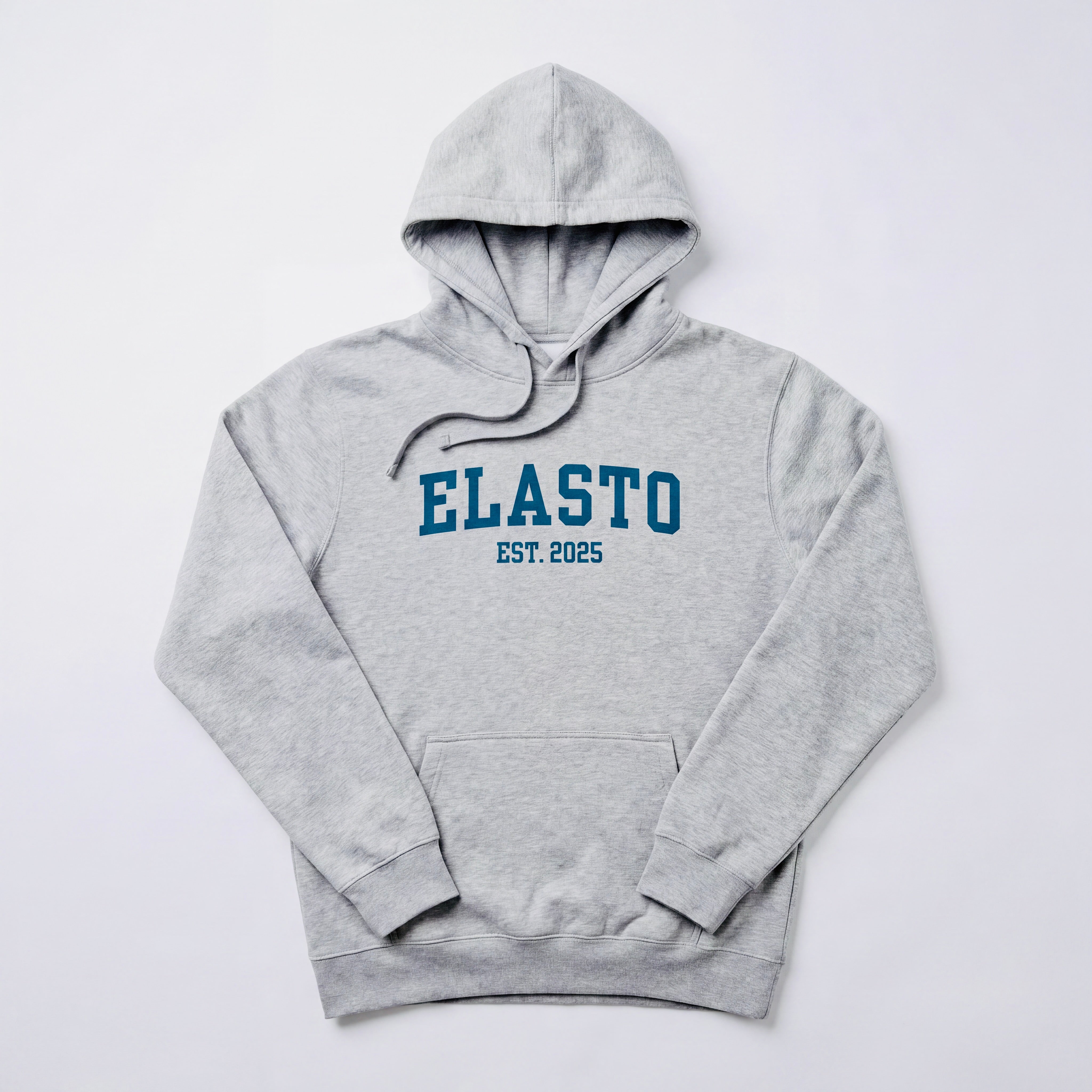 Super-Soft College Hoodie - Sport Grey