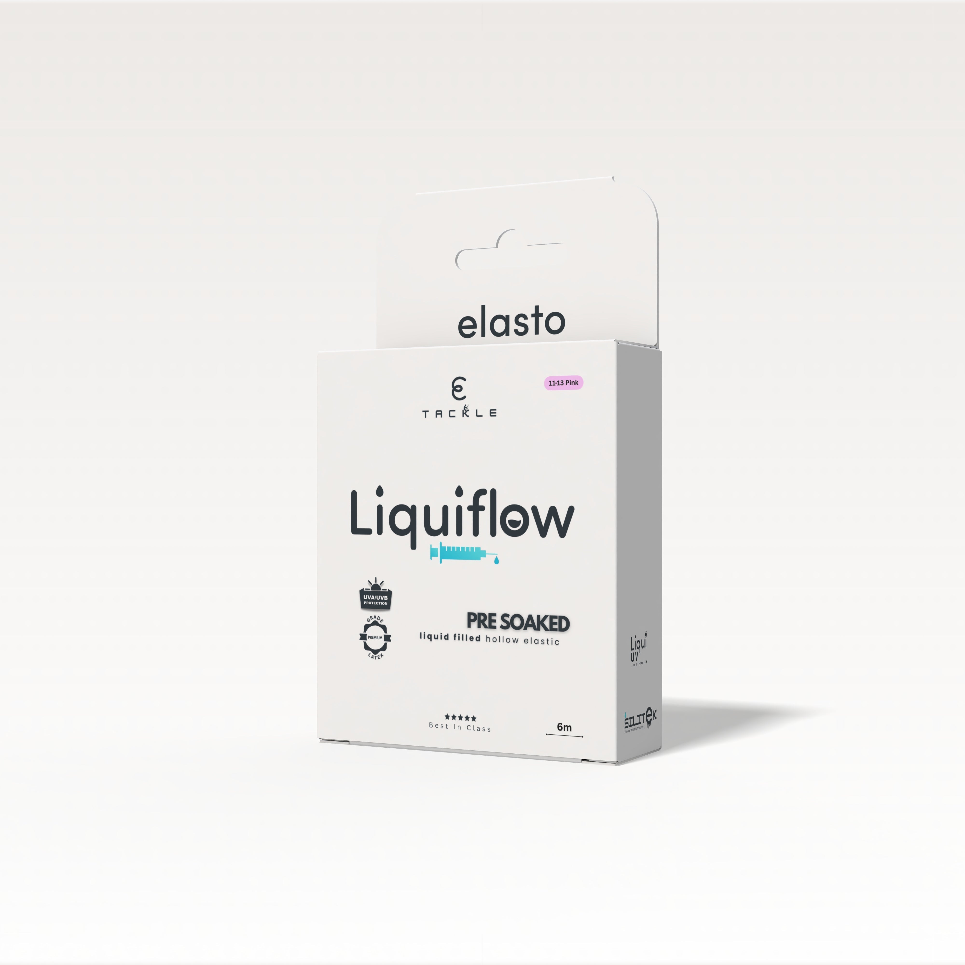 NEW Liquiflow 11 - 13 Pink - Elasto Tackle