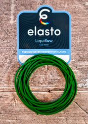 NEW - Liquiflow Cool Water 6 - 9 - Green - Black Core - 1.6mm - Elasto Tackle